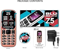 Vista 7 de BLU Z5 -GSM Desbloqueado Dual Sim -Coral