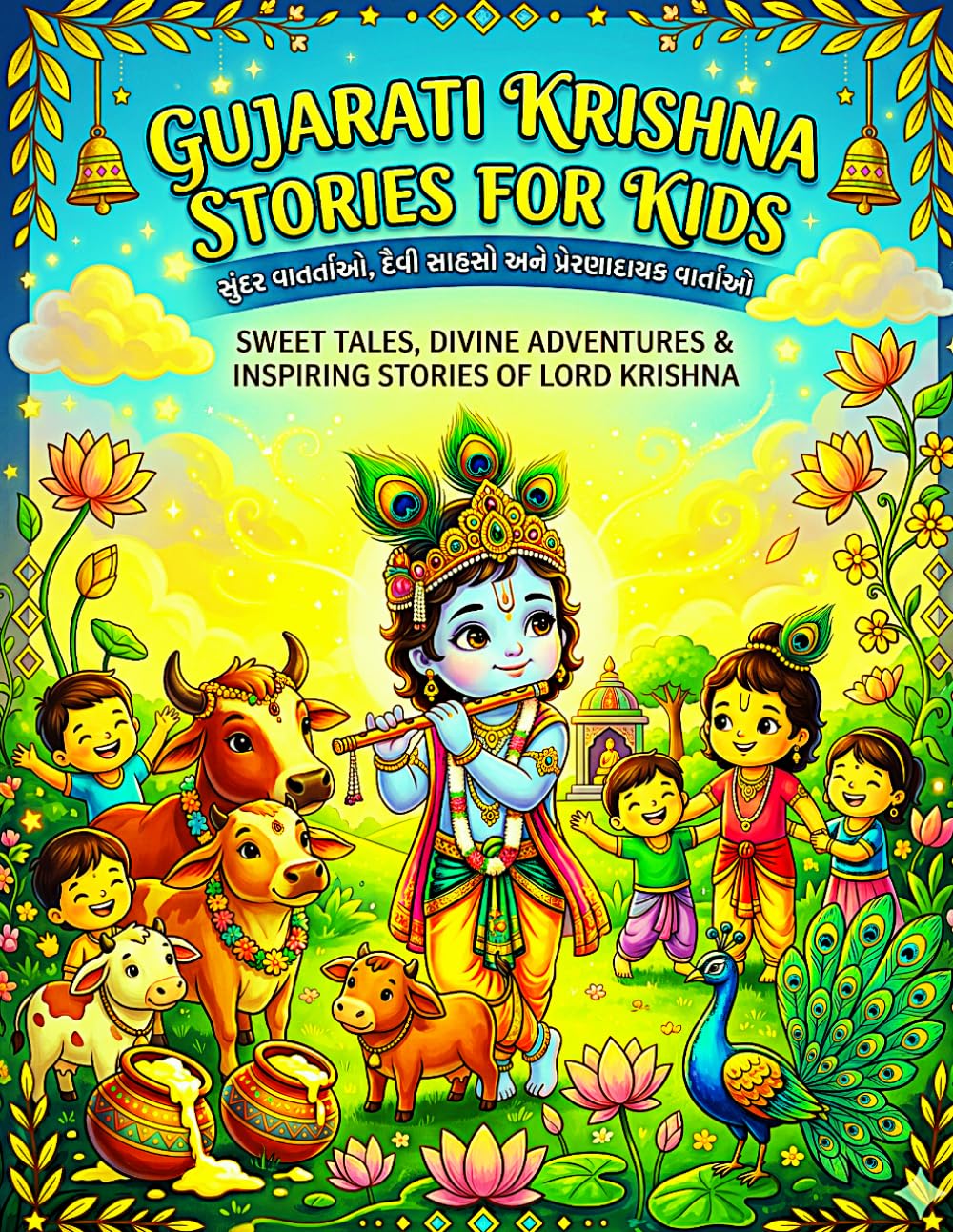 Gujarati Krishna Stories for Kids: Sweet Tales, Divine Adventures & Inspiring Stories of Lord Krishna