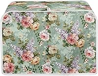 Vista 176 de Marbling Butterfly Print 2 Slice Toaster Dust Cover, Kitchen Small Appliance, Anti Dust and Fingerprint Bread Machine Cover