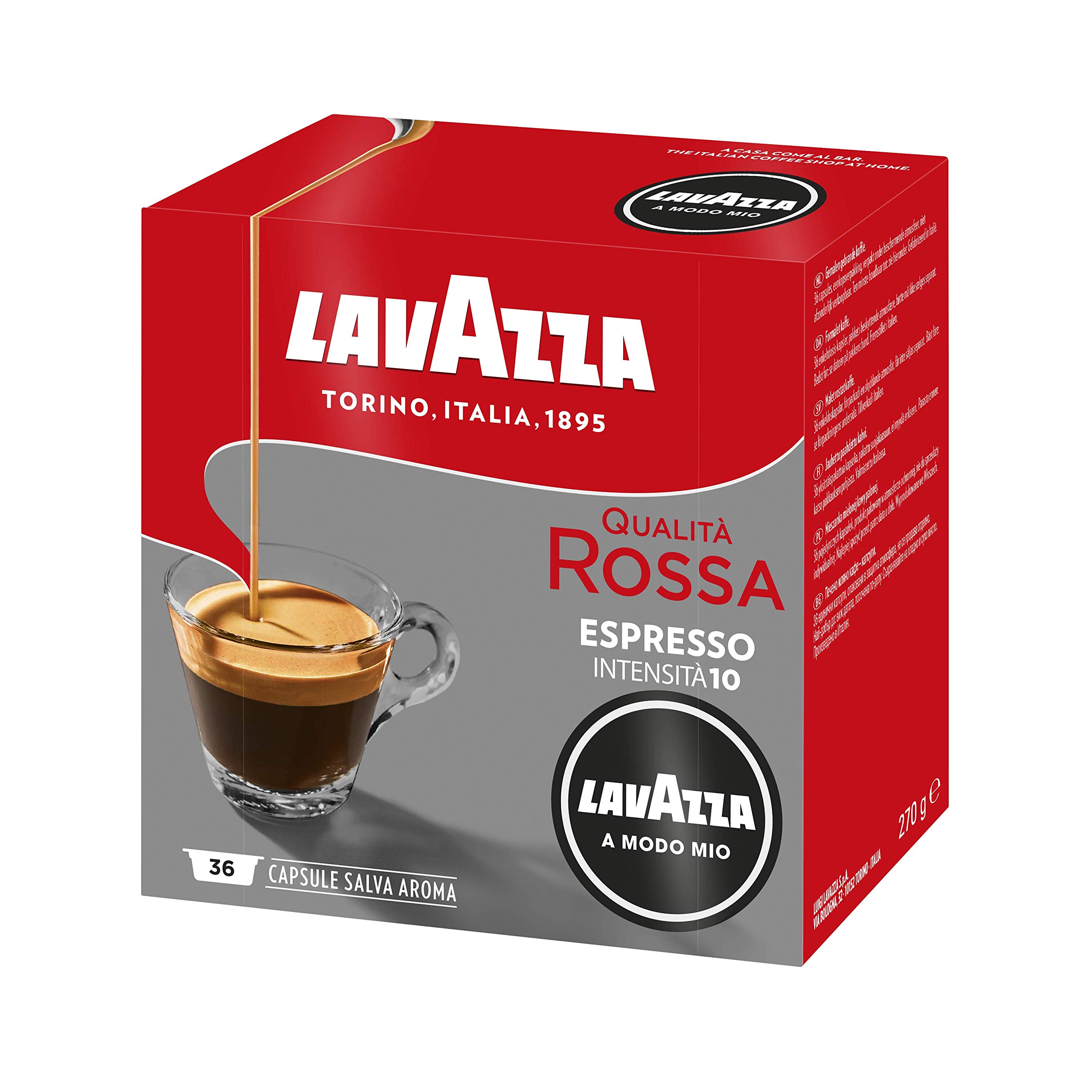 Lavazza A Modo Mio Qualità Rossa, 360 Capsule