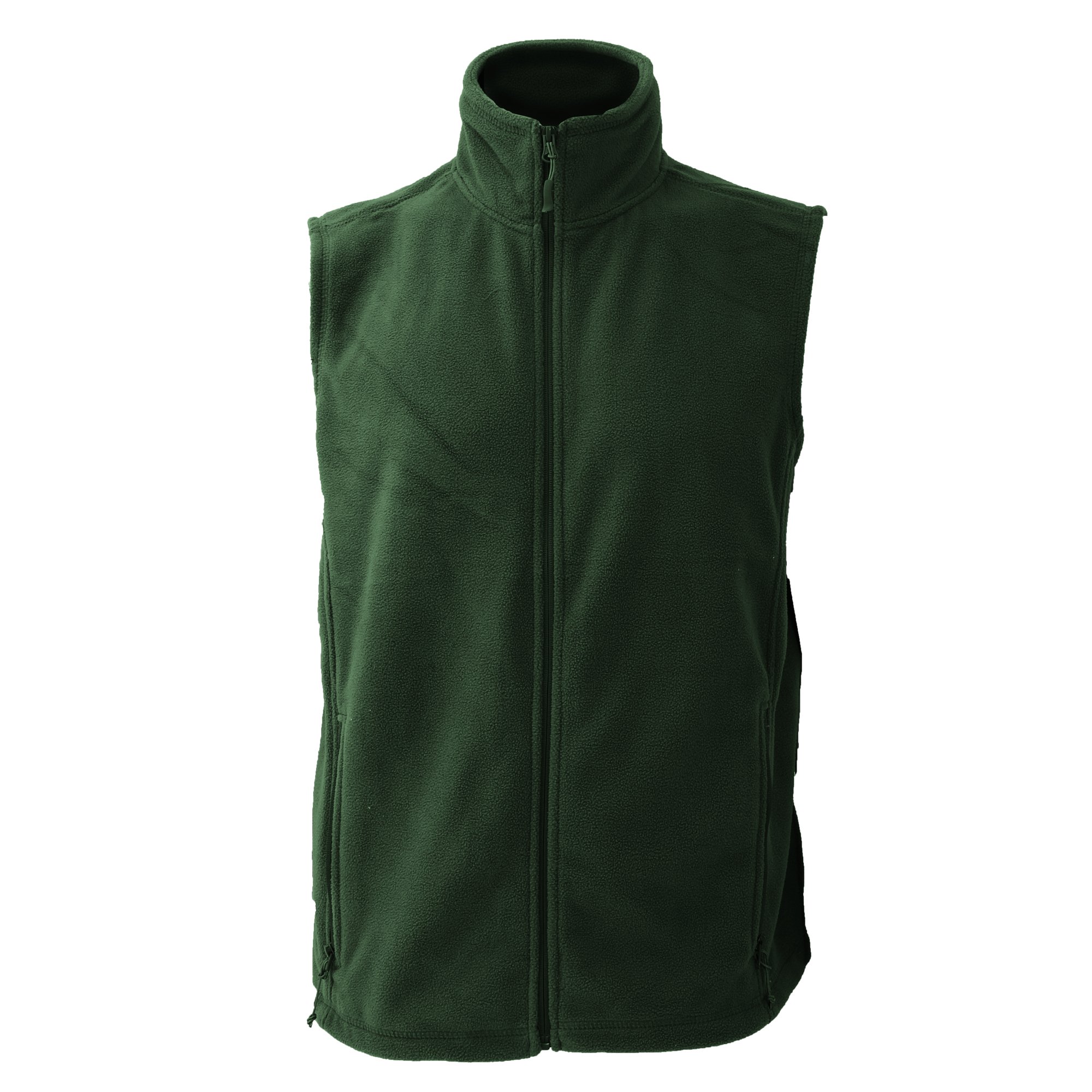 Jerzees Men's Bottle Green Colour Fleece Gilet Jacket/Bodywarmer (Xs) (Bottle Green)