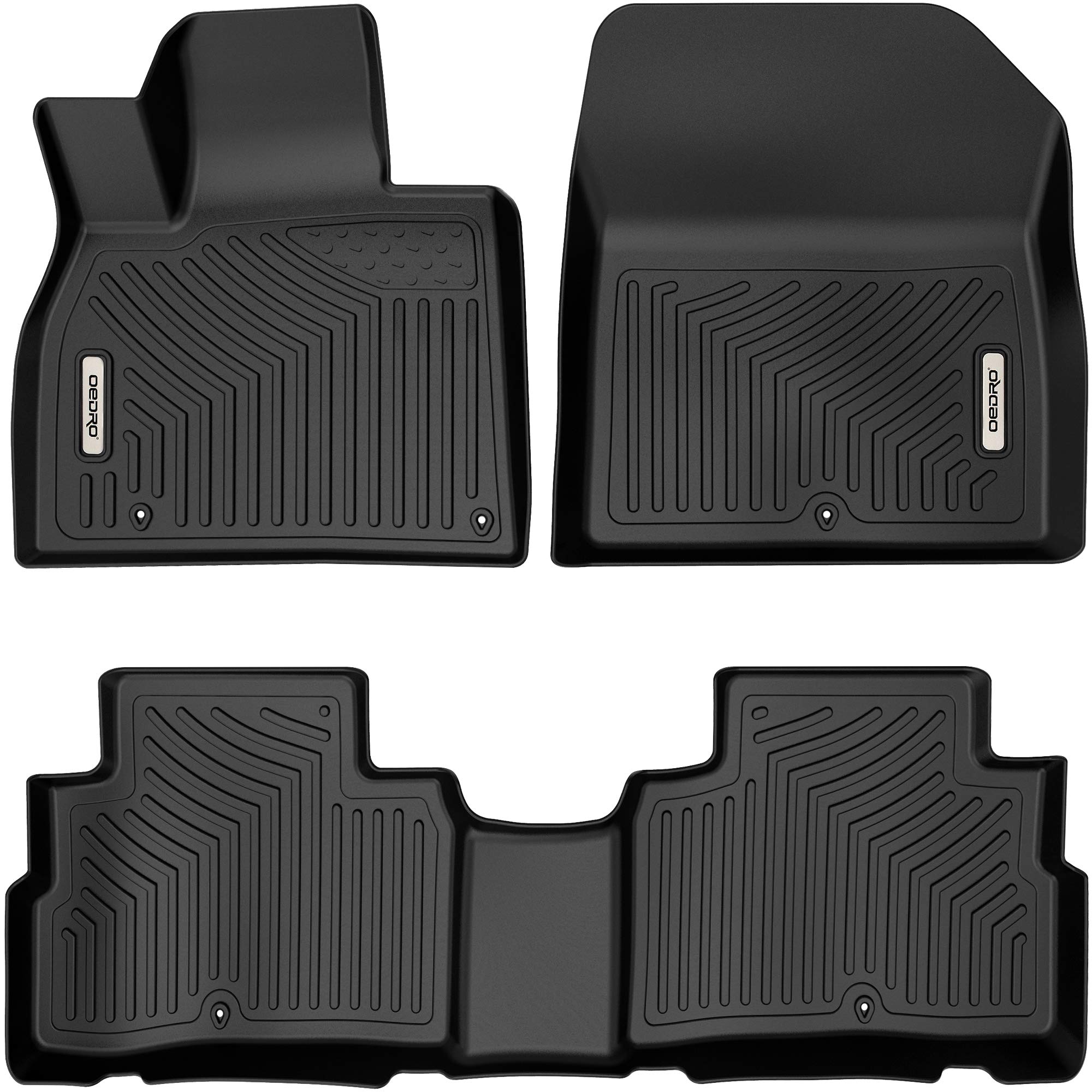 Photo 1 of OEDRO Floor Mats Compatible with 2020-2023 Kia Telluride, Unique Black