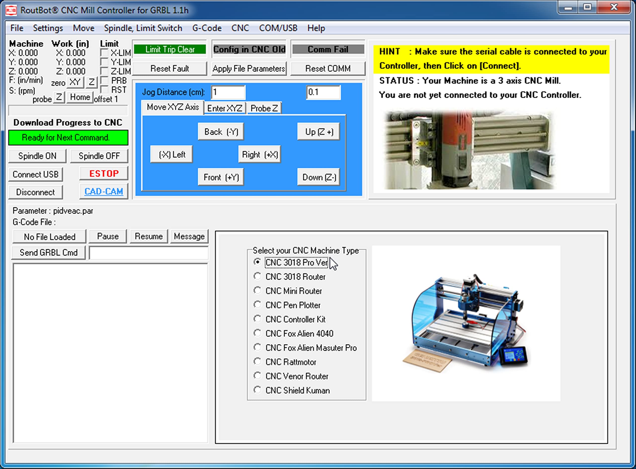 CAD CAM CNC 3018 3020 1610 Mill Software plus tutorial videos RoutCad Standard. Three easy steps all in one integrated program: 1-design, 2-define machine sequence, 3-drive cnc.