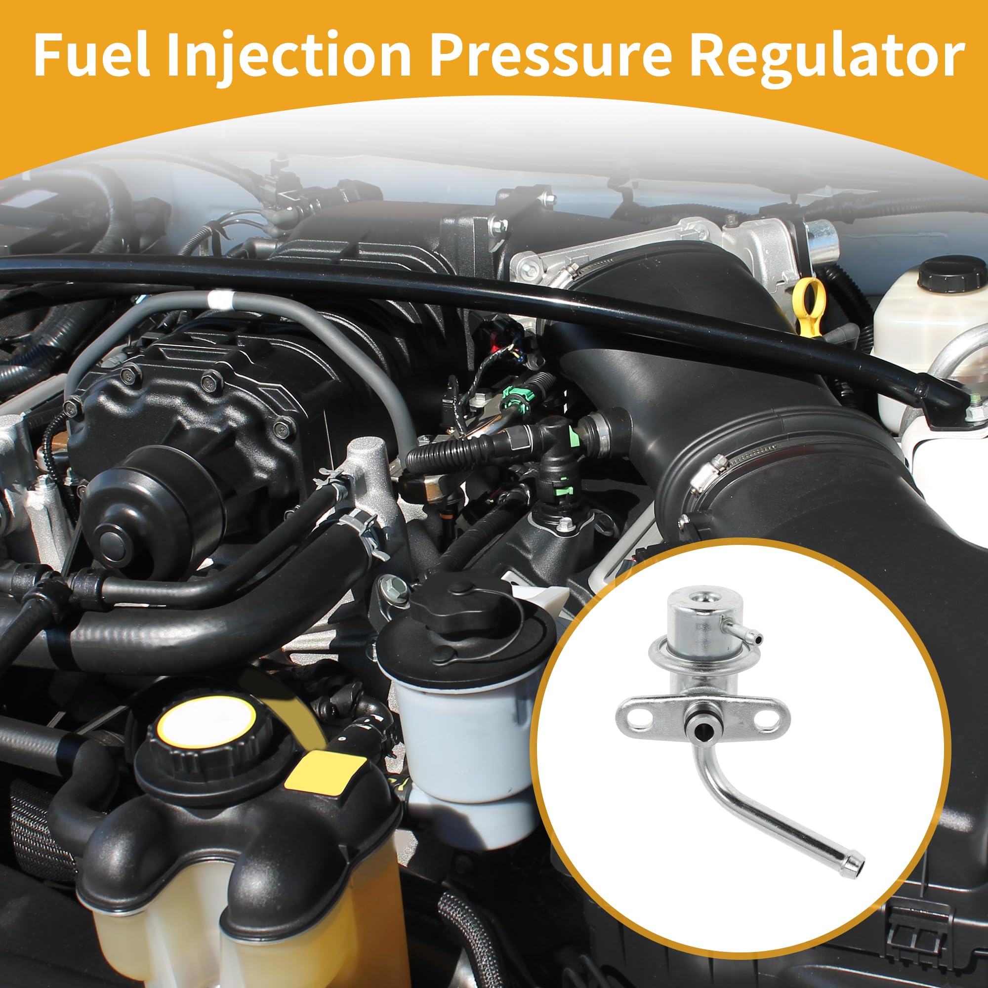 Regolatore di Pressione del Carburante No.MR420657 Regolatore della Pompa del Carburante per Mitsubishi Lancer 2002-2007 Metallo Resistente alla Corrosione