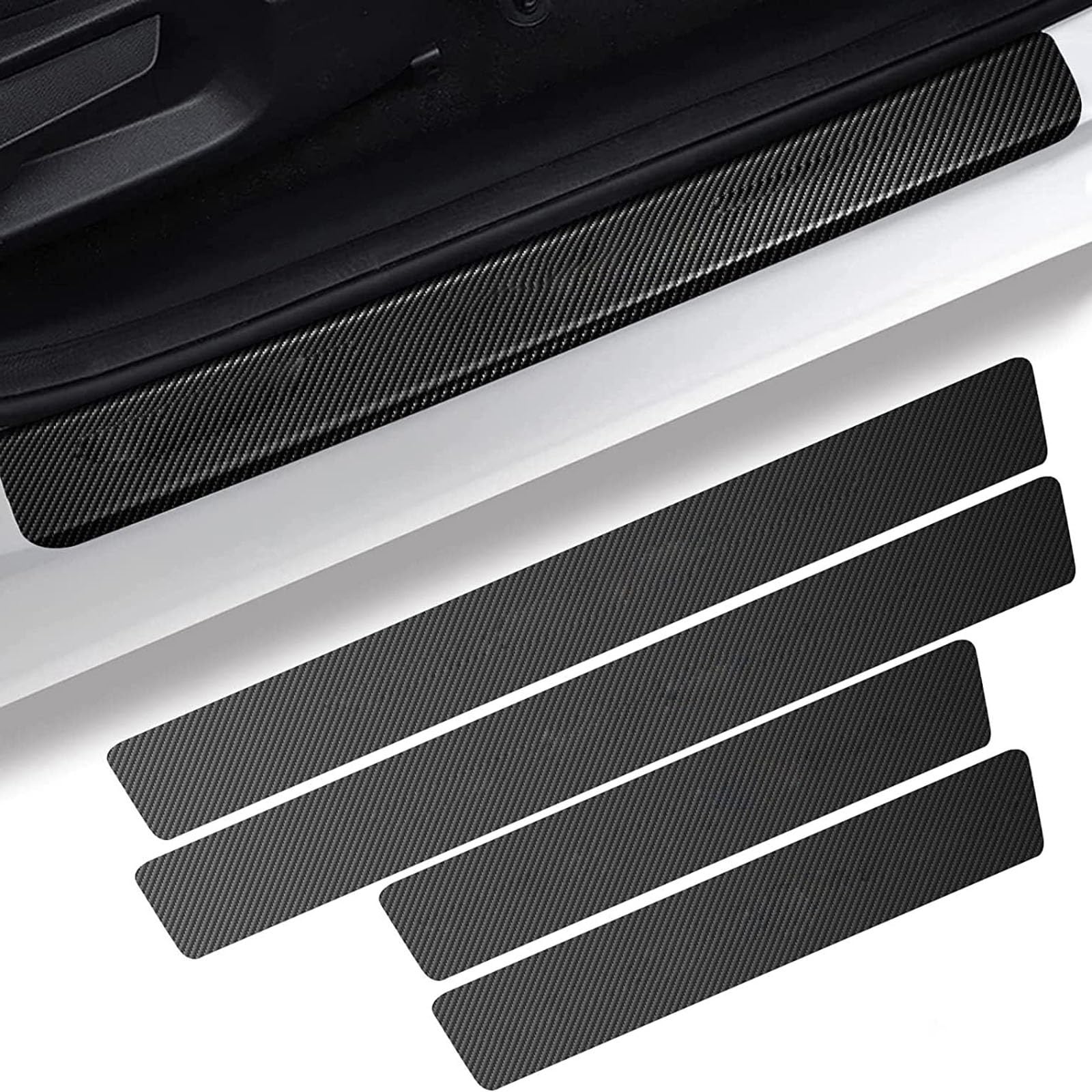 majesort Car Door Sill Protector for Alfa Romeo Giulia Stelvio