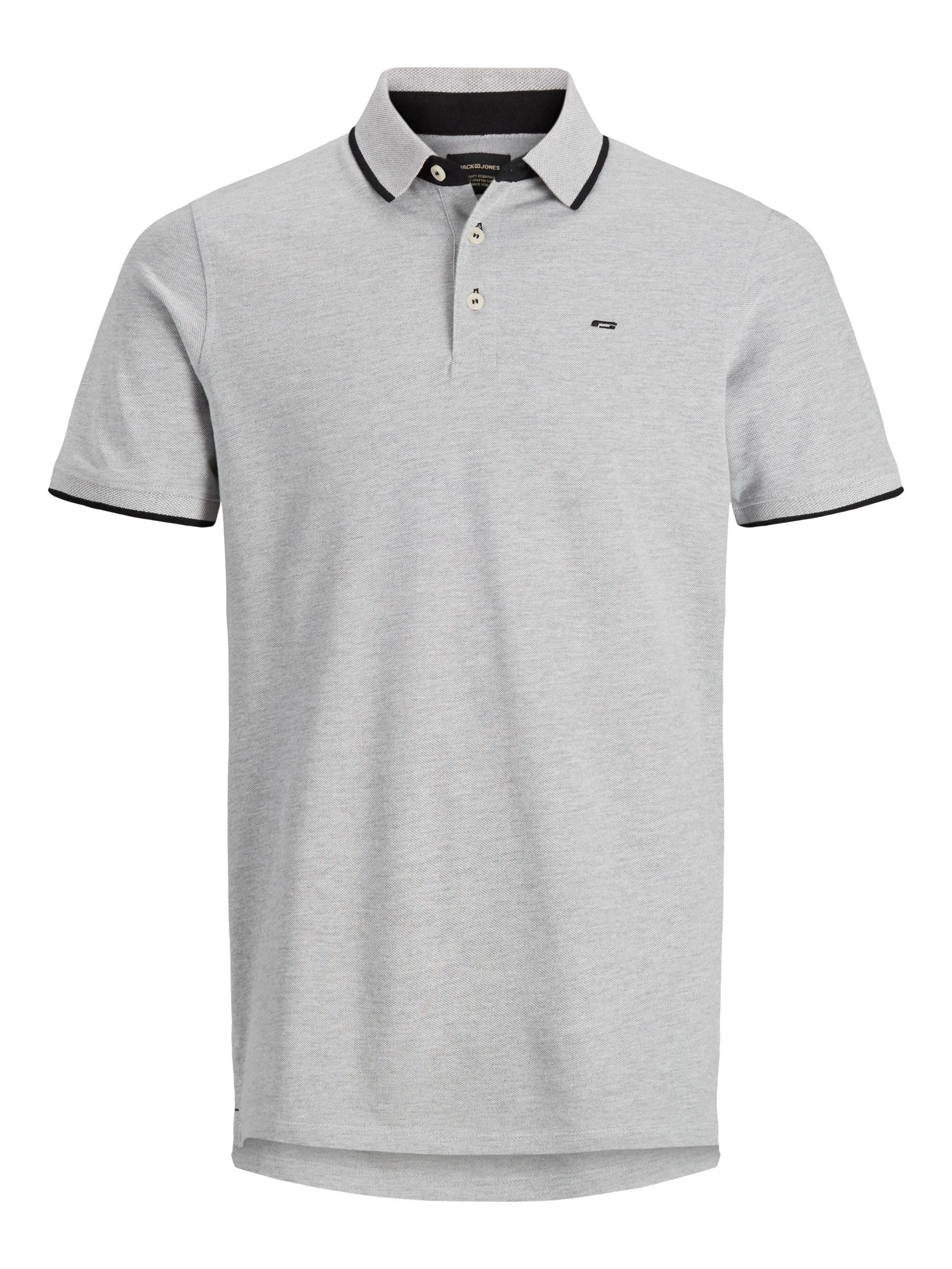 JACK & JONES Male Poloshirt Einfarbig Poloshirt