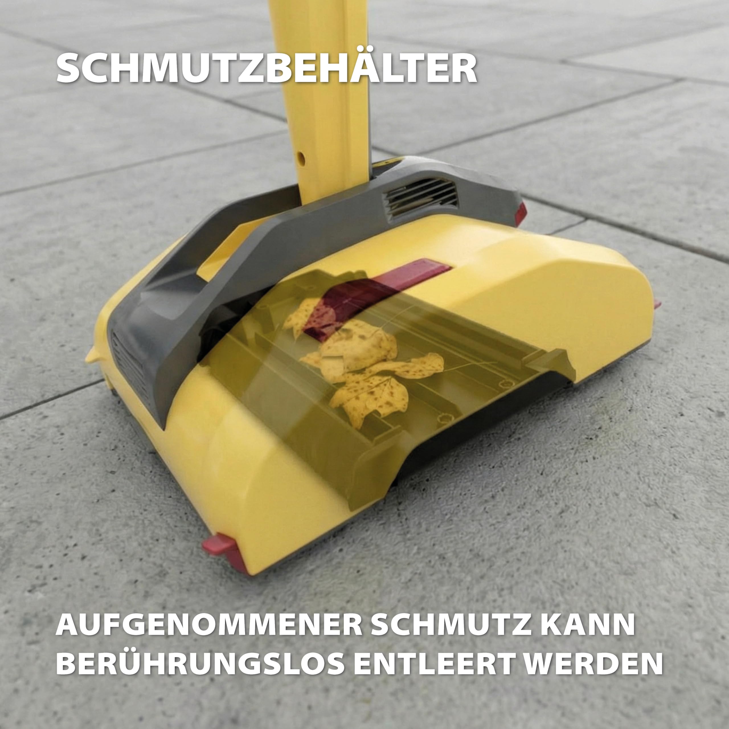 WAGNER Multifunktions-Terrassenreiniger Levaro Powerbrush 18V (Akku und Ladegerät sind nicht im Lieferumfang enthalten) - für die unkomplizierte Unterhaltsreinigung von Außenbereichen