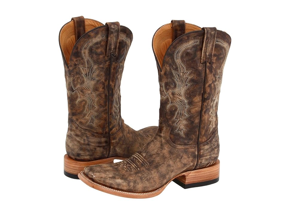 

Stetson The Bob Boot (Sanded Redwood) Cowboy Boots, Tan