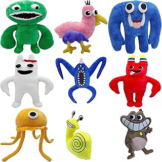 Murkzure Garden of Banban Plush,9Pcs Garten of Banban Plushies Toy,Garten of Banban Jumbo Josh,They're Good Gifts for Fans and Children.(9Pcs)
