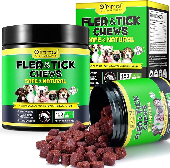 Flea and Tick Prevention for Dogs, 150 Natural Flea and