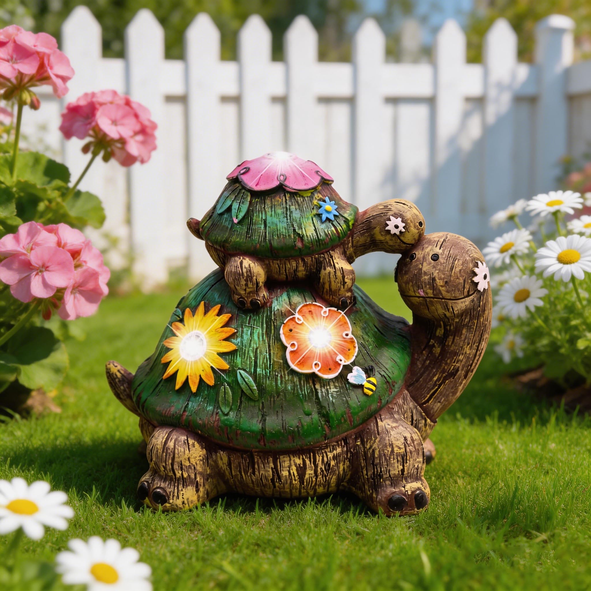 Amazon.com : TERESA'S COLLECTIONS Garden Decor, Turtles Garden