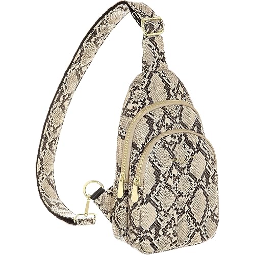 INICAT Small Sling Bag Fanny Packs Crossbody Bags Gifts for Women Men