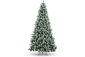 Best Choice Products 7.5ft Christmas Tree with Pre-Attached Lights