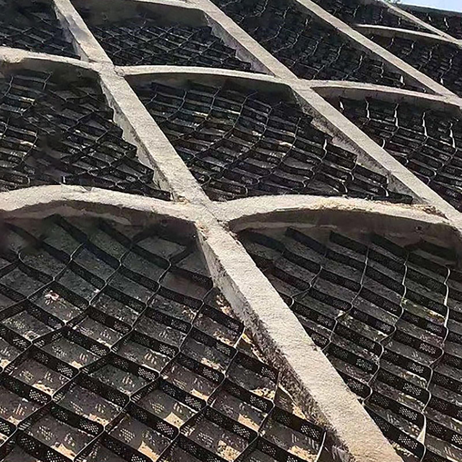 Cellu - Sistema de pavimentación de 5 m x 7 m (16.5 pies x 23 pies) de plástico o rejillas para plantas permeables de lacape, rejilla bilizadora de rocas y patio al aire libre