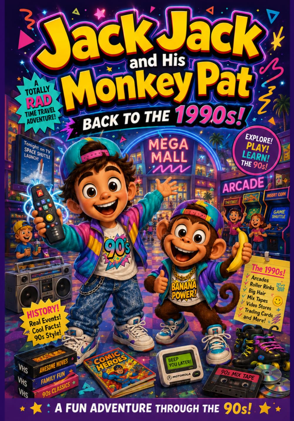 Jack Jack and His Monkey Pat: Back To The 1990s!