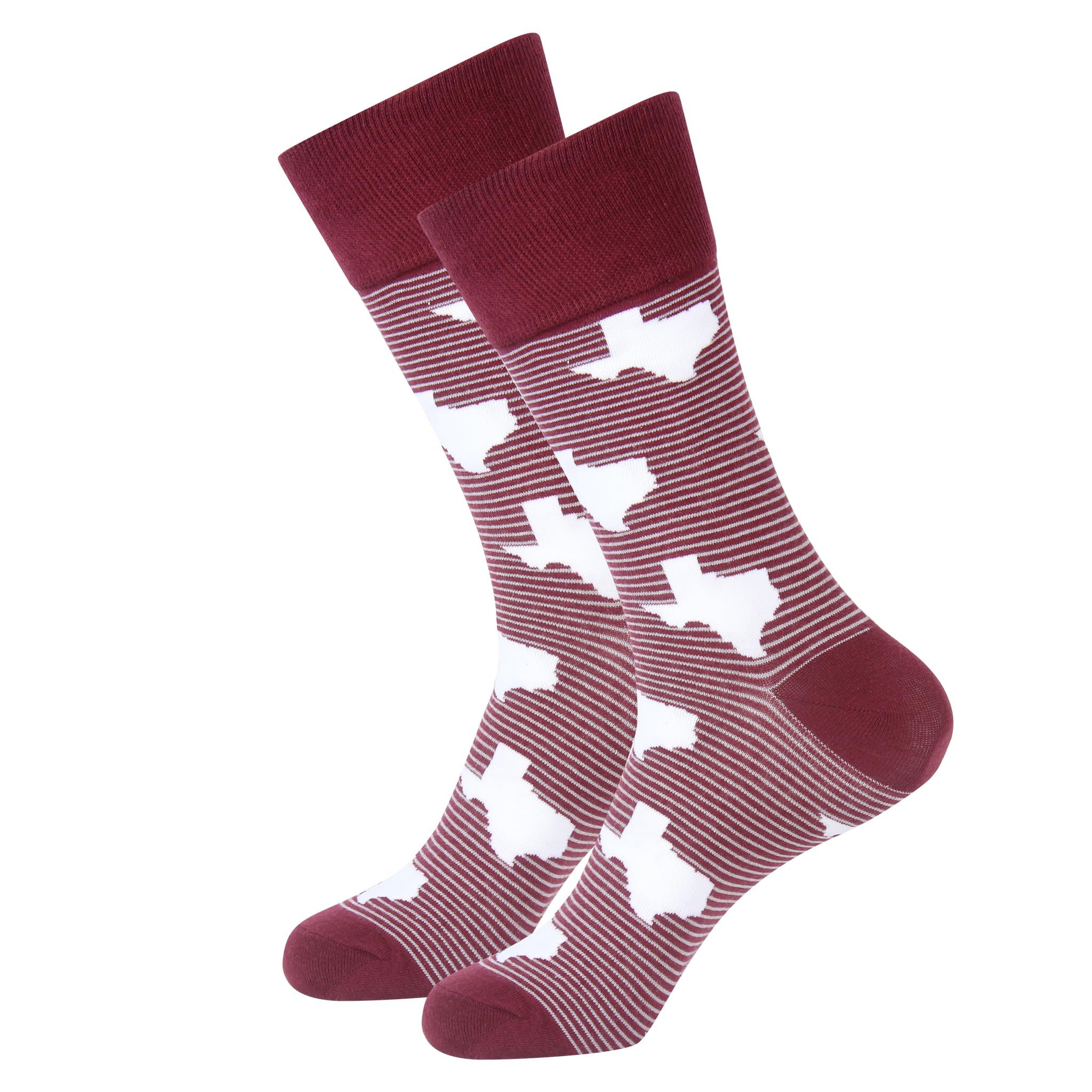 Barrel Down SouthTexas Socks For Men and Women - Apparel Gift for Texas Fans - Novelty TX Fans and Alumni Gifts