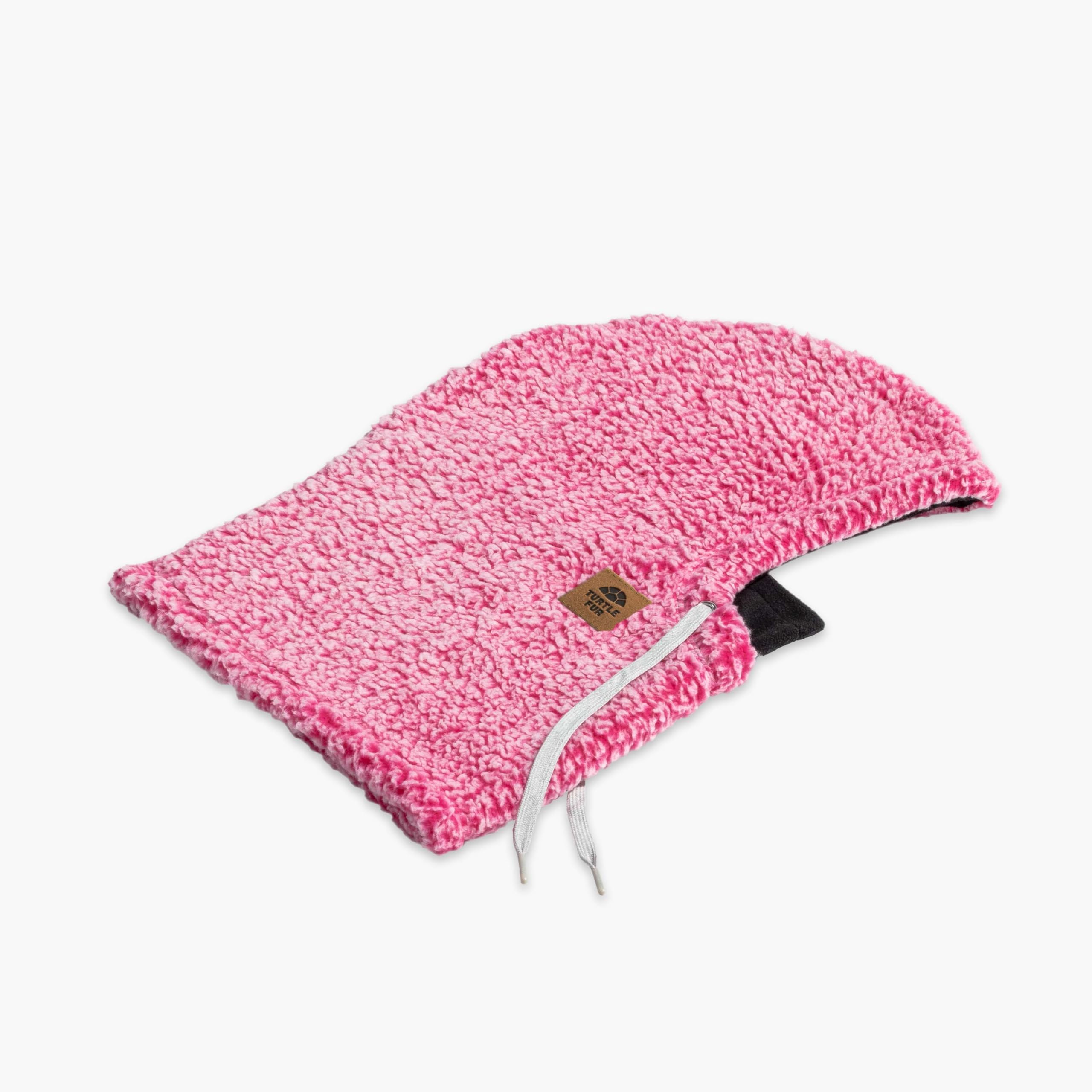 Turtle Fur Booter Comfort Lush High Pile Fleece Overhood, Luscious Pink - One Size