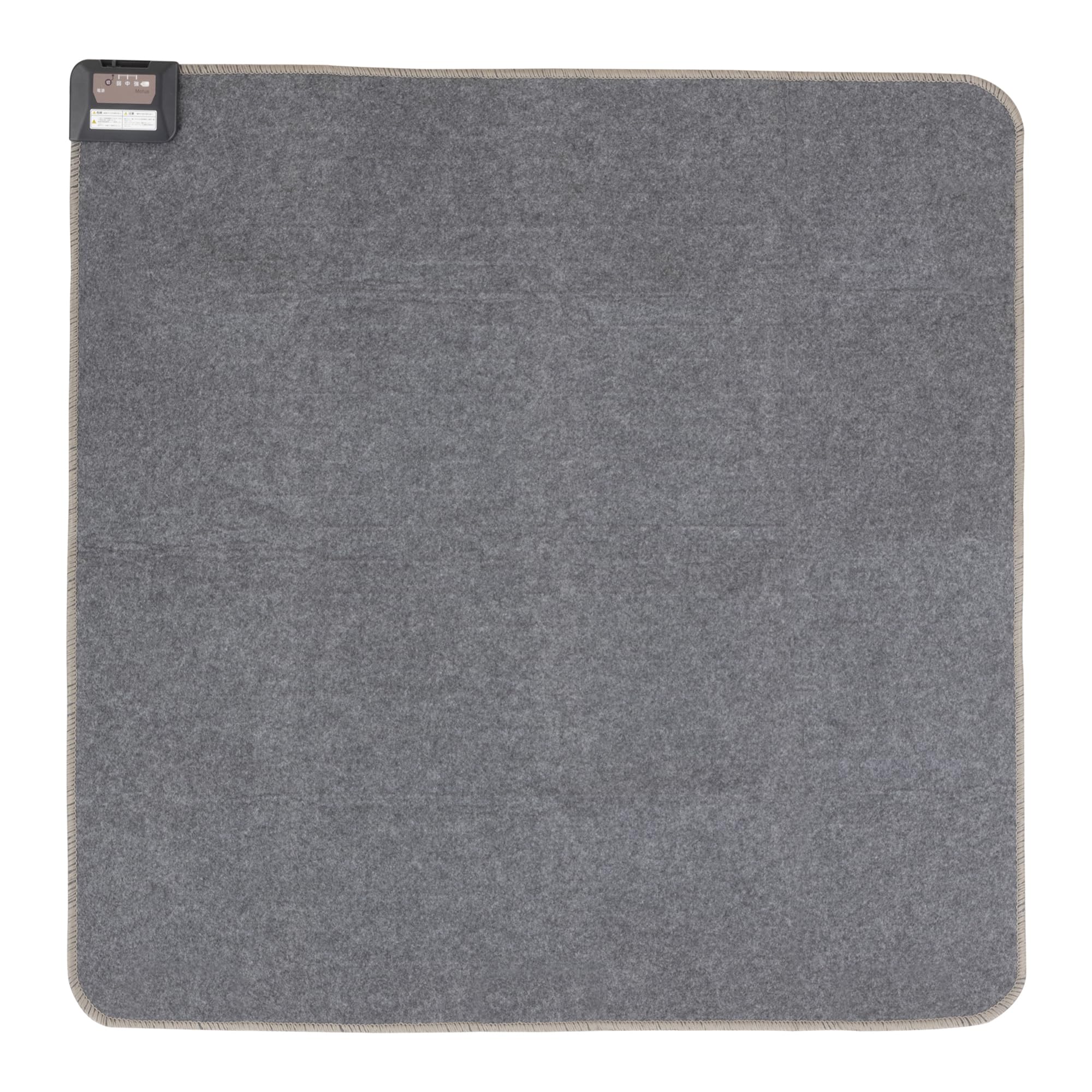 Amazon | Mofua ホットカーペット 1畳 正方形 本体 125×125cm 温度調節