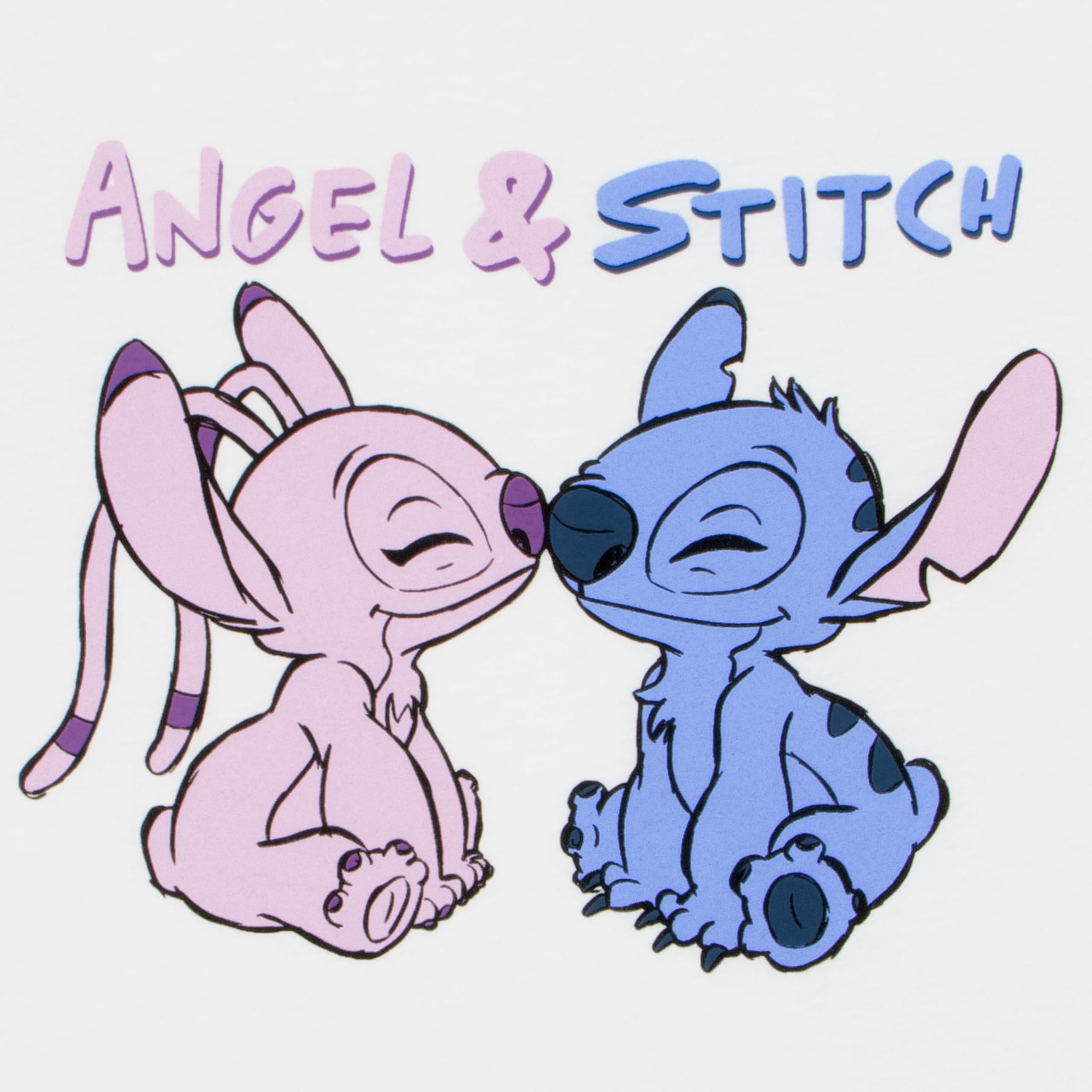 Disney Stitch T-shirt 2 Pack | Multipack Koszulek dla Dziewczynek | Ubrania Stitch Dla Dziewczynek