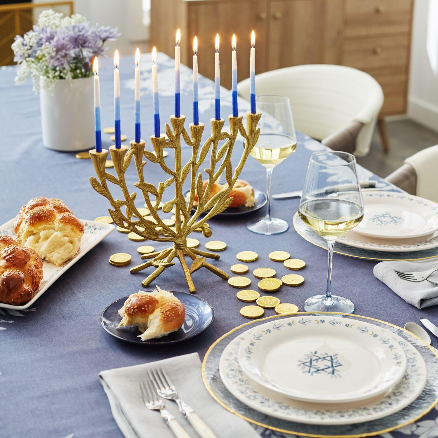 Amazon.co.jp: Sur La テーブルリネンナプキン 4枚セット スカイ