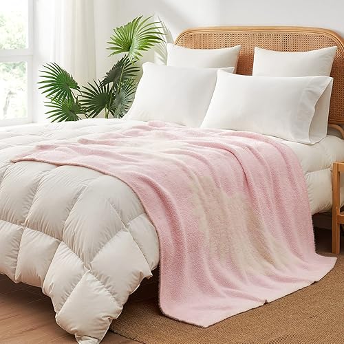 Miniatura 8 de Snuggle Sac Manta de microfibra de punto con alas de ángel, súper suave, acogedora, ligera, mullida, regalo adorable para bebés y niños pequeños