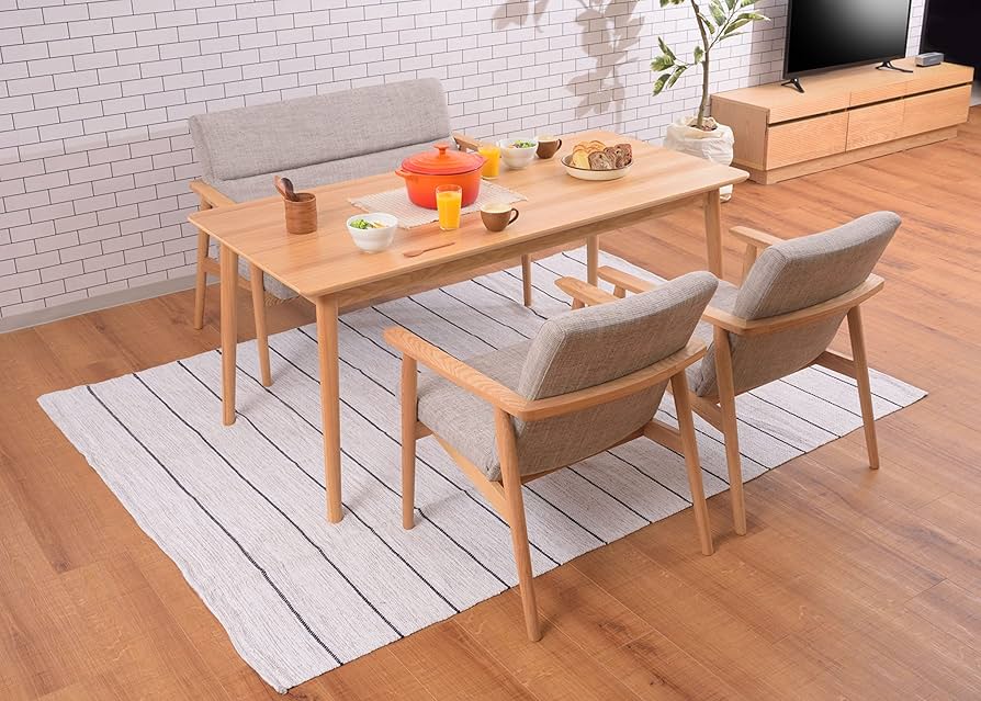 Amazon|AZUMAYA 160cm幅 ダイニングテーブル リズ RTO-883TNA Amazon|AZUMAYA 160cm幅 ダイニングテーブル リズ RTO-883TNA