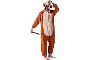Adorable Monkey Adult Onesie: Perfect for Playful Dress-Up Antics