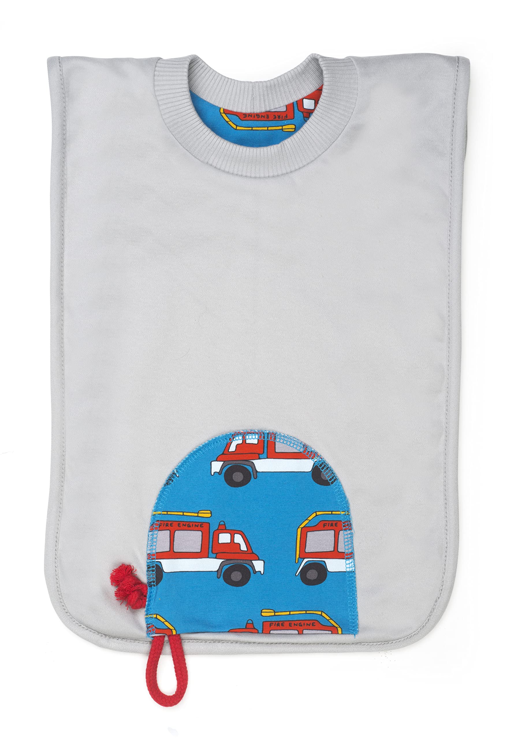 Bavaglino Asilo Intelligenti BUDHI BUDHA® Cotone BIO GOTS e Oekotex / Bavaglino Con Elastico e Marsupio