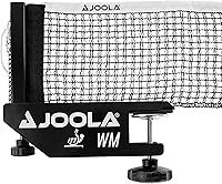 JOOLA WM ITTF-Approved Professional Table Tennis Net & Post Set - 72" Regulation Ping Pong Net with Clamp Attachment