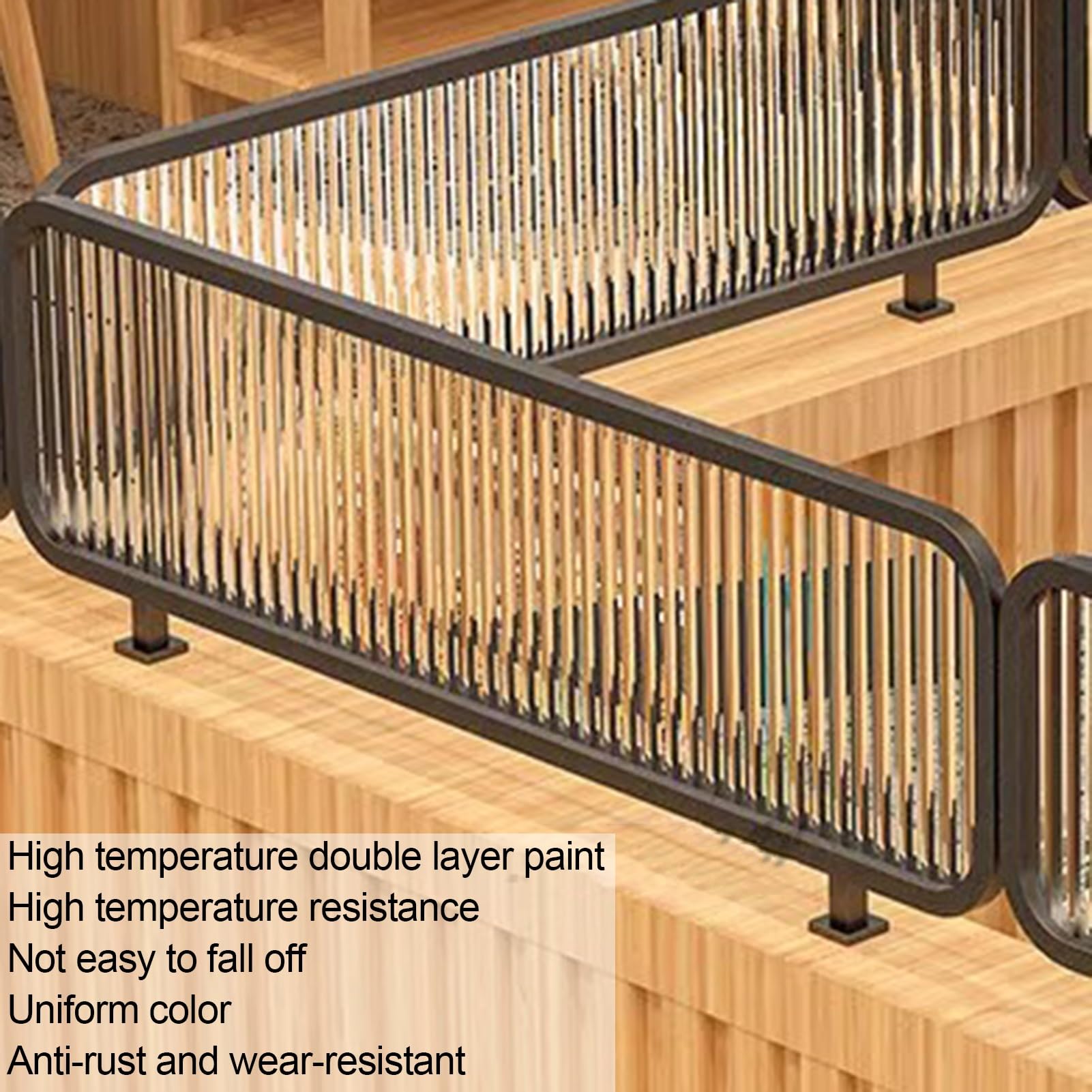 Genérico Mamparas de Cristal translúcido Elegantes para comedores: separadores Decorativos para restaurantes, mostradores de ollas Calientes y escritorios, Valla Baja de 30 x 100 cm con diseño de Ray