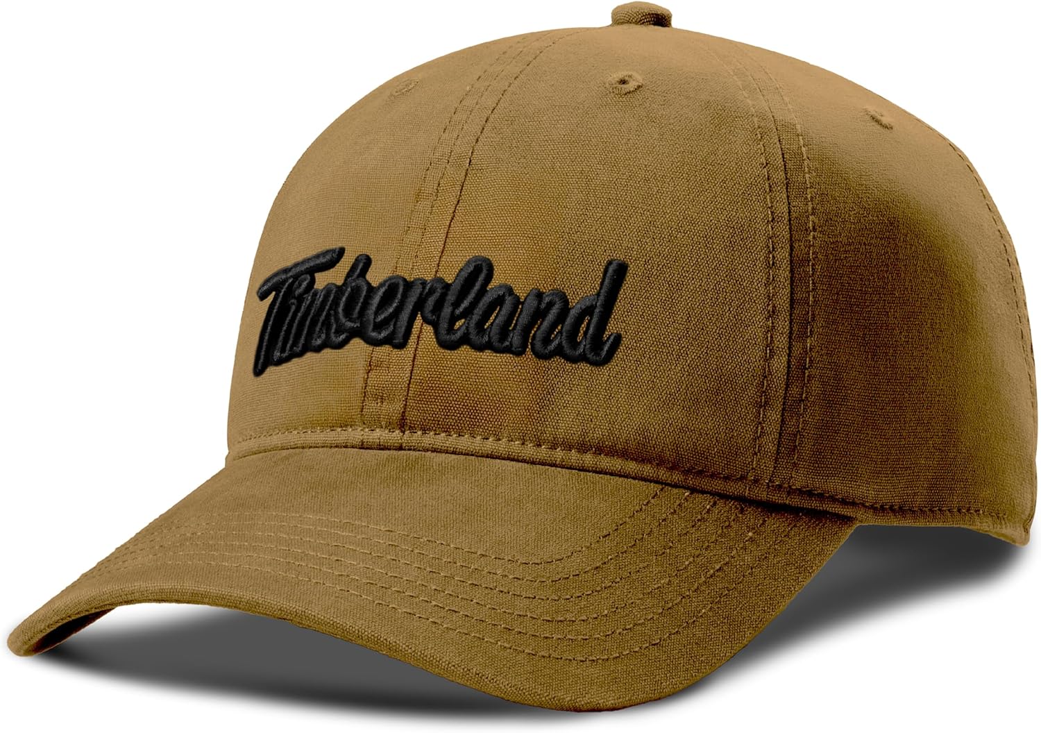 Timberland Mens Midland Beach Baseball Cap, Soft Cotton, Adjustable, Lightweight