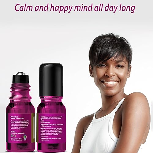 Miniatura 7 de Chill Out - Mezcla de aceite esencial calmante para aliviar el estrés, rosa, ylang, ylang e incienso, relajación, relajación, aromaterapia, regalo