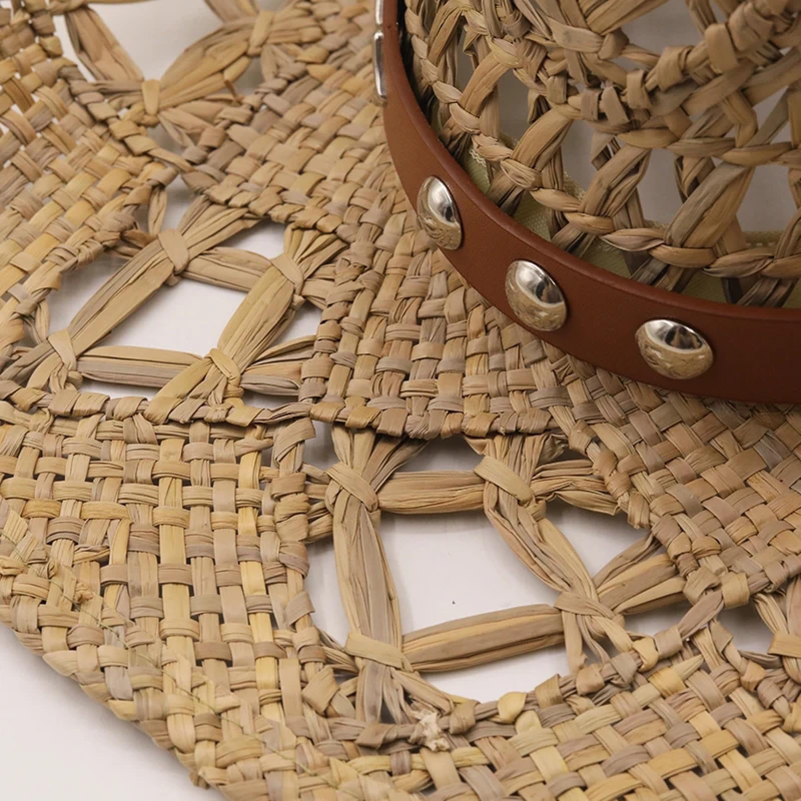 Sonnenhut Strohhut Hut Cowboyhut Strohhut Damen Hüte Handgemachte Sonnenhut Für Männer Cowgirl Dekoration Casual Beach Cap