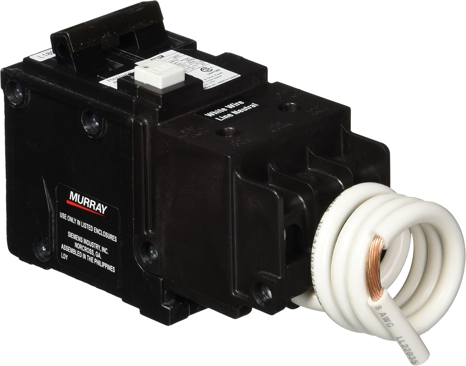 Siemens MP230GFAP 30 Amp, 2 Pole, 120/240V Ground Fault Circuit Interrupter with Self Test and