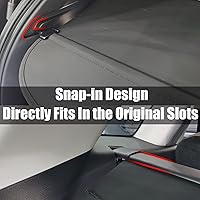 Vista 3 de Cubierta de Carga para Accesorios Honda CRV 2012-2016, para Accesorios Honda CRV Cubierta de Maletero Retráctil Escudo de Seguridad Pantalla