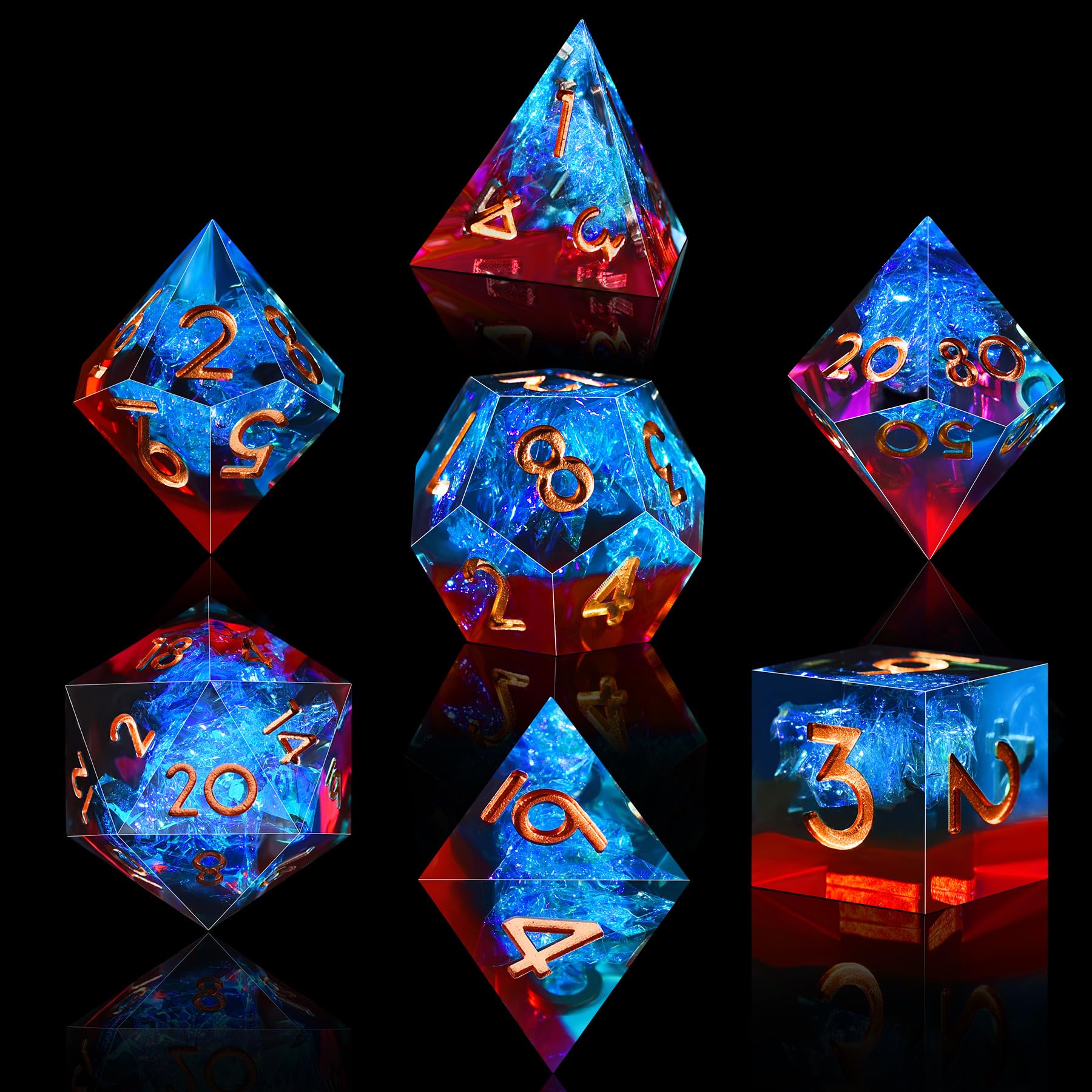 Rojo Fuego & Azul Hielo