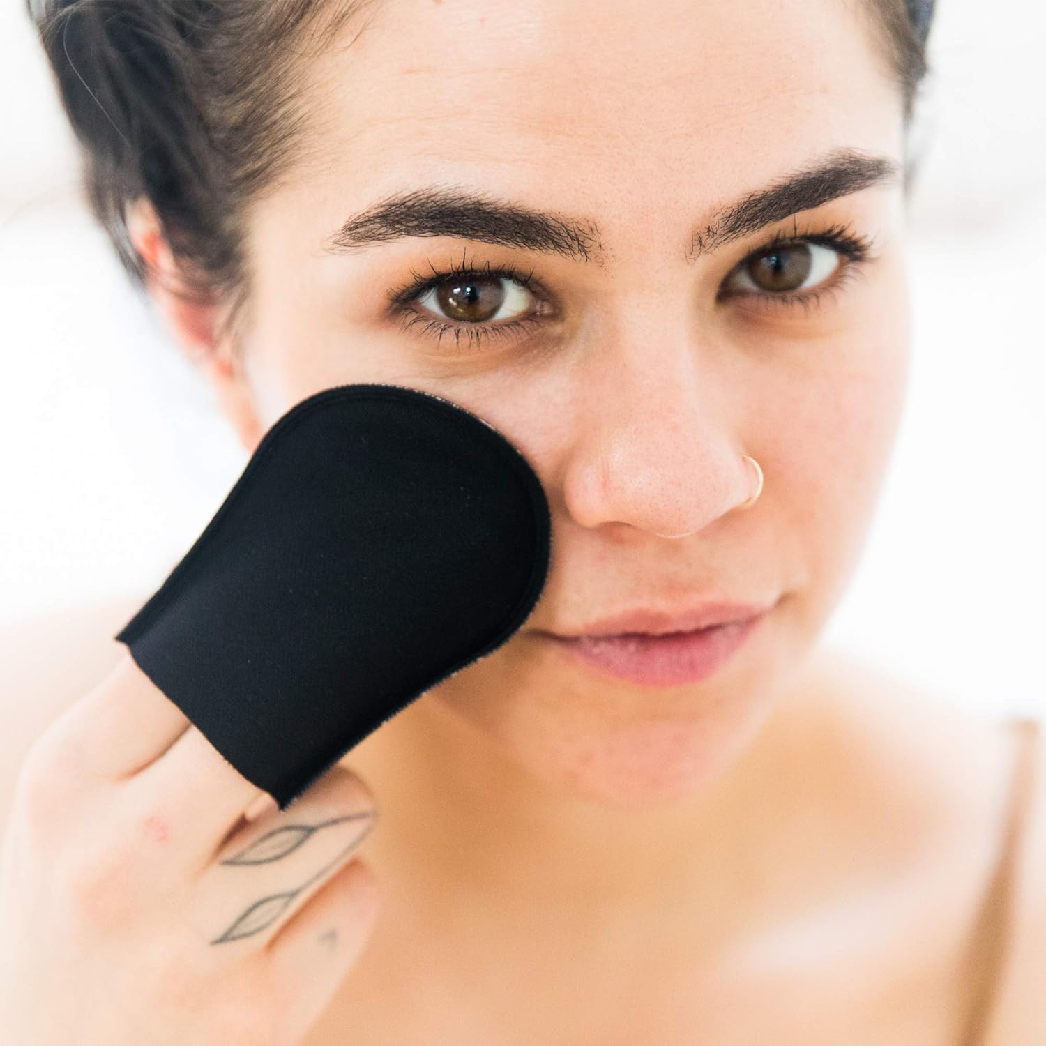Self Tanner Tanning Mitt - Tanning Mitt Applicator Set Includes Exfoliating Gloves, Self Tanner Mitt for Body and Self Tanning Mitt for Face Tanner - Self Tan with a Tanning Mit for the Best Fake Tan : Beauty & Personal Care