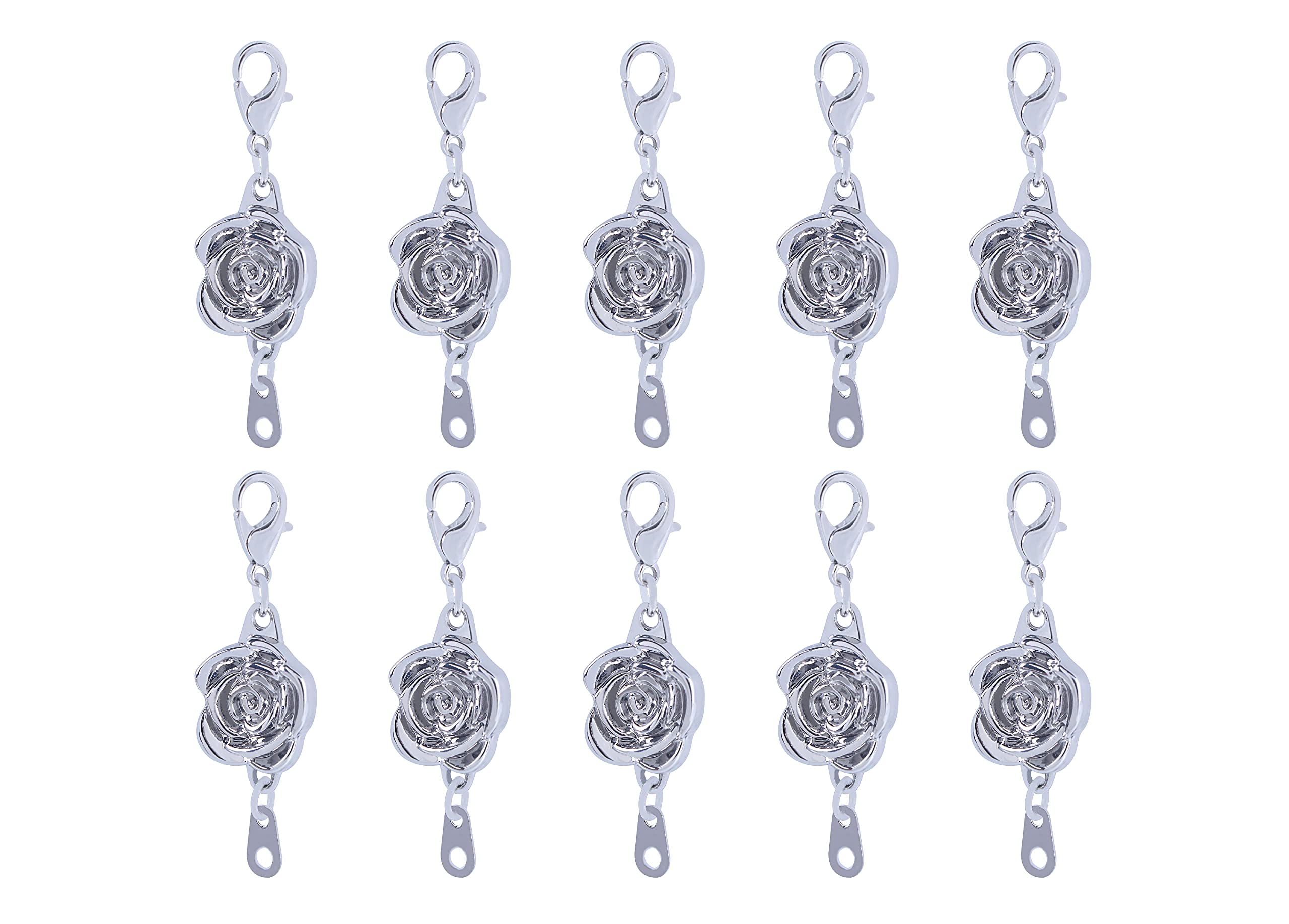 Amazon.co.jp: KONMAY 磁気ネックレスエクステンダークラスプと