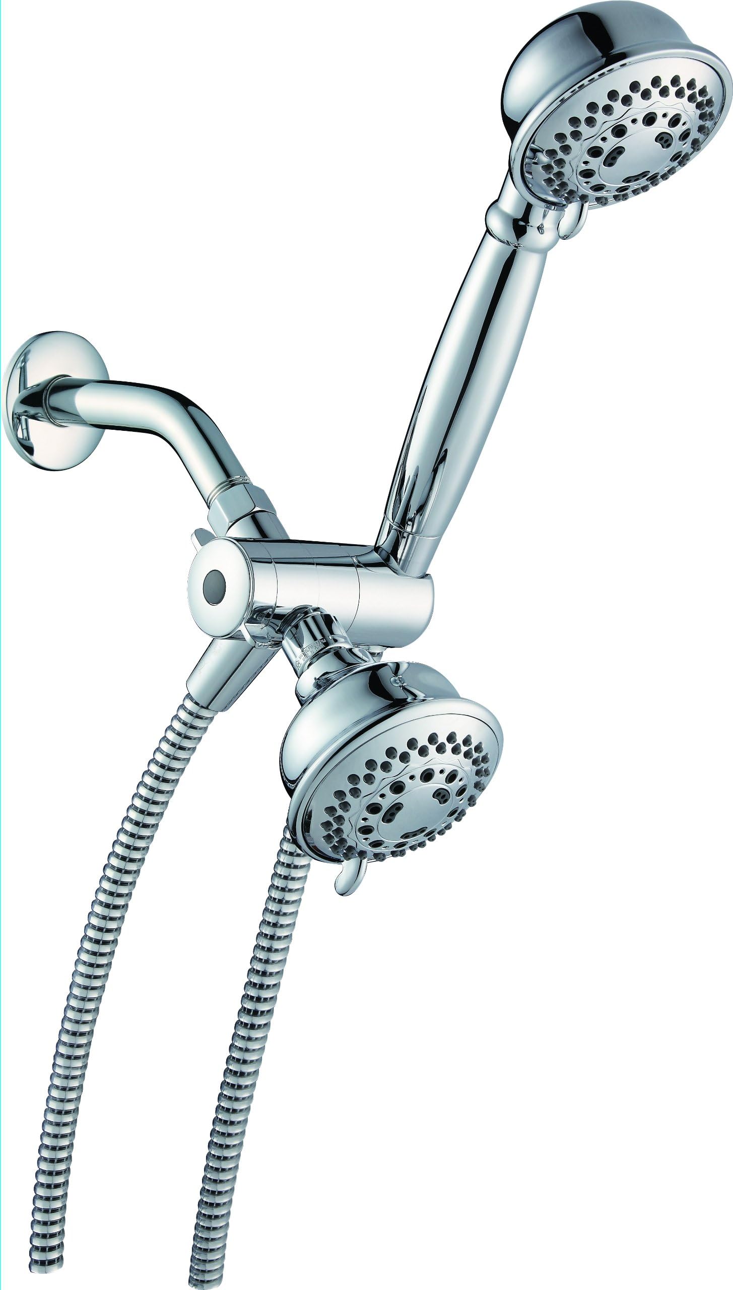 WS-Y6C-C Yosemite 5-Function Dual Showerhead Combo Pack, Chrome Finish