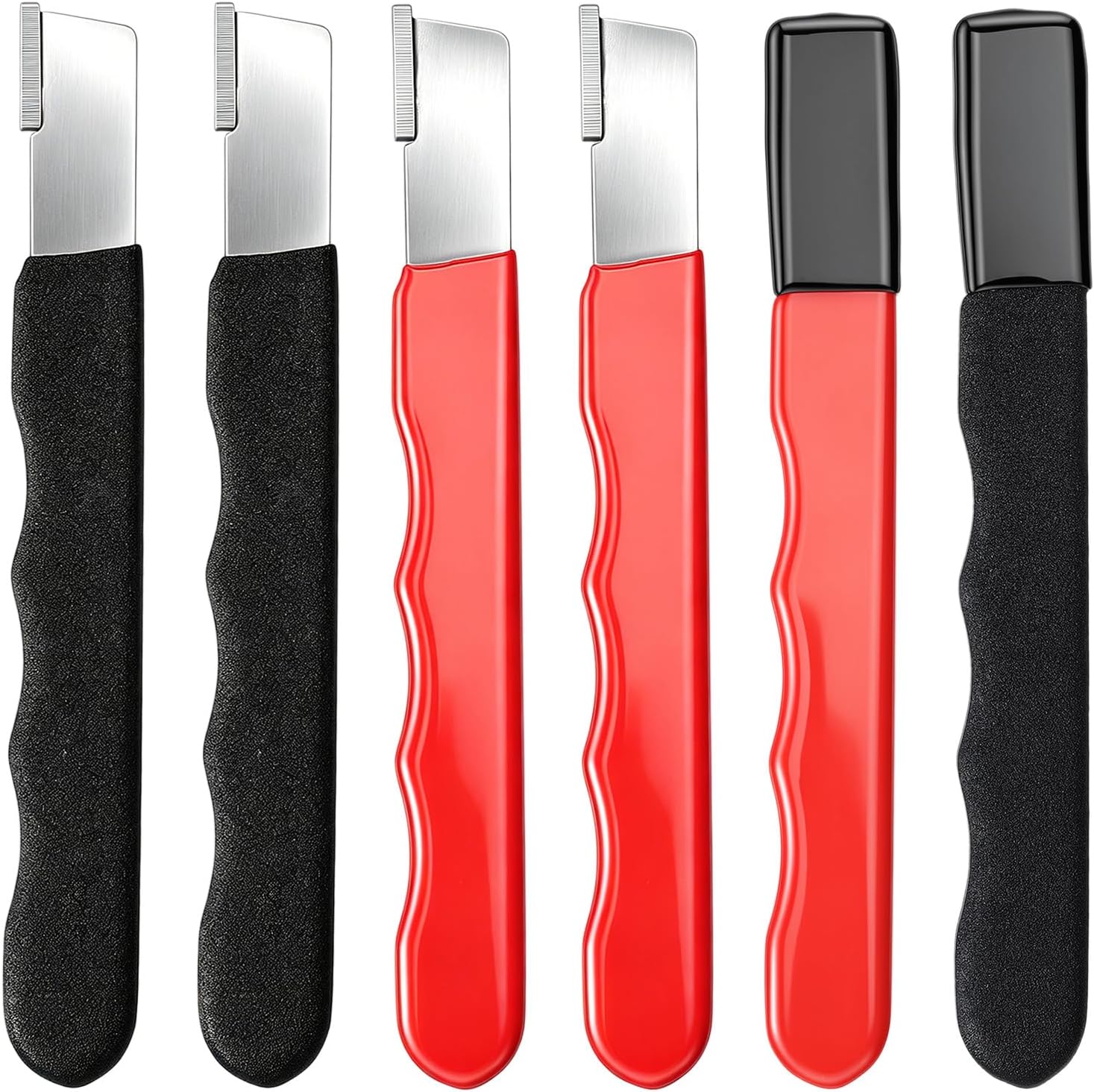 6 Pcs Garden Tool Pocket Blade Sharpener Multipurpose Usage Knife