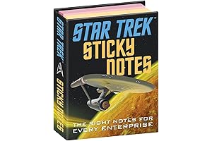 Warp Speed into the Fun: Star Trek Sticky Notes