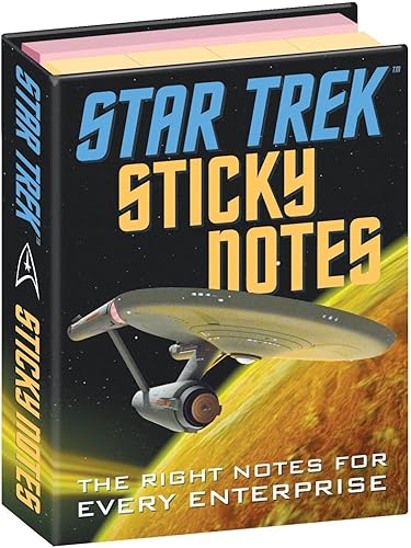 Folleto de notas adhesivas de la serie original de Star Trek