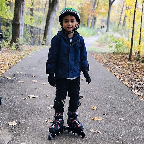 Miniatura 7 de Patines en línea ajustables para niños y adultos con ruedas iluminadas, patines para niñas y niños, mujeres