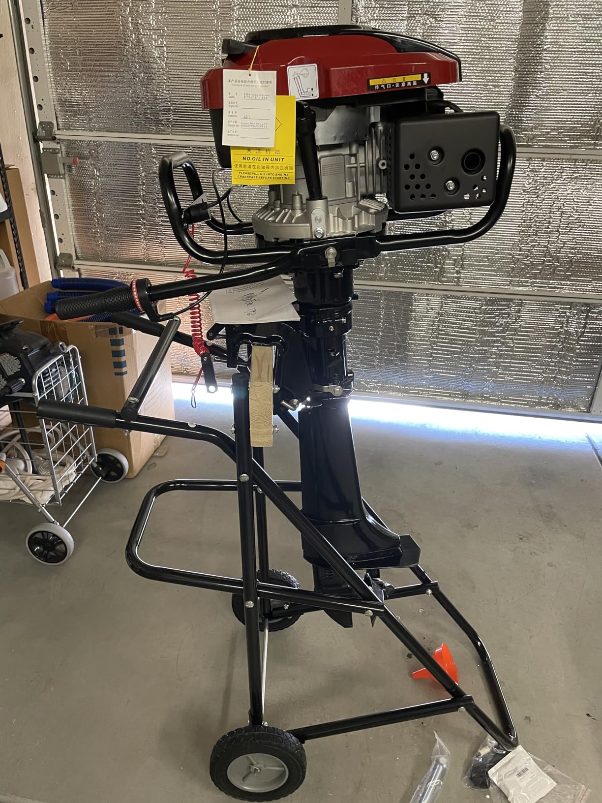 12/mo Finance Electric Outboard Motor, 1200W 48V Short Shaft