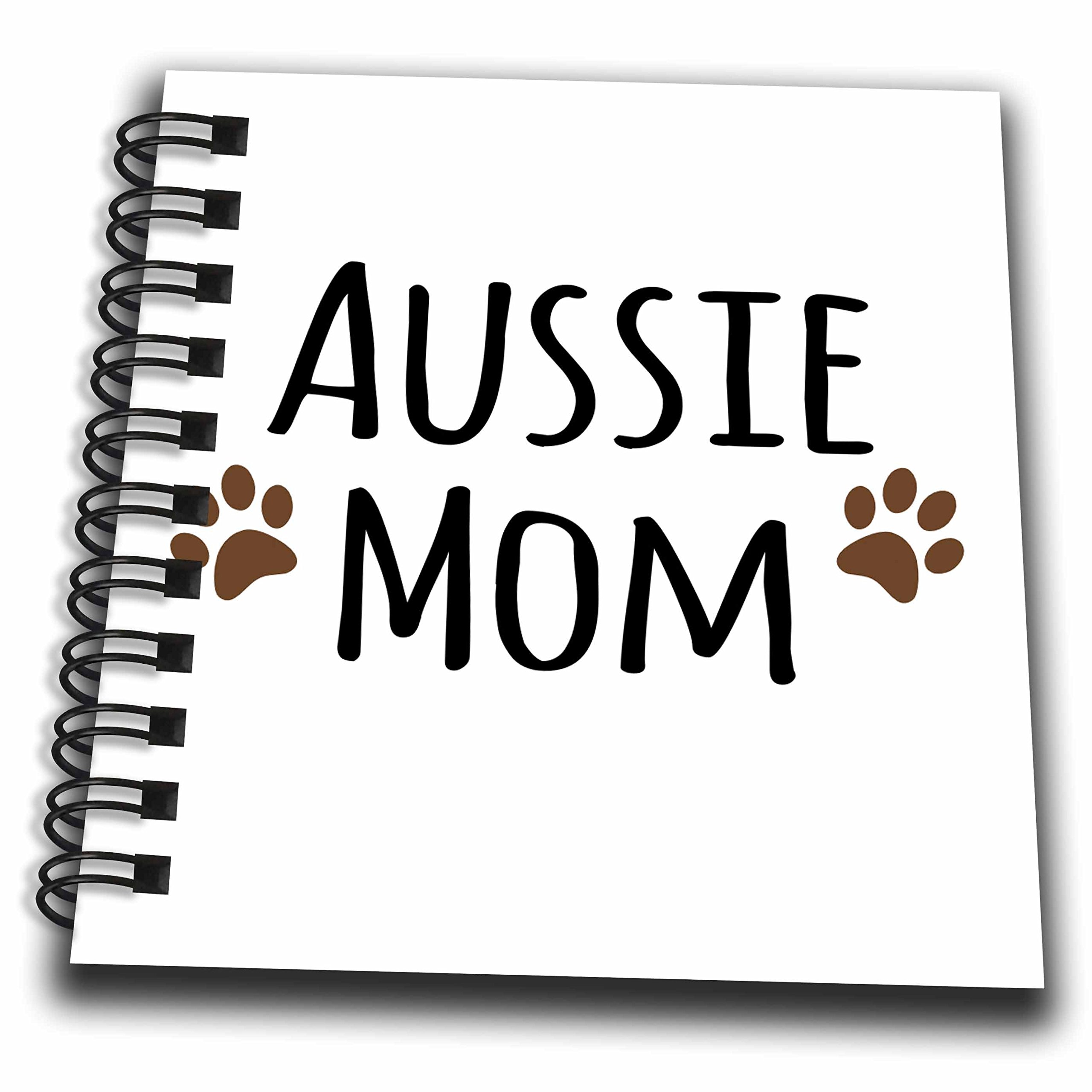 Berger Australien : mini bloc-notes 10x10 cm pour amoureux de chiens et papeterie