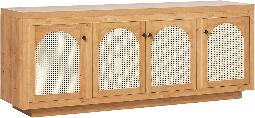 Amazon.com - Walker Edison Sasha 4-Door Sideboard Buffet with