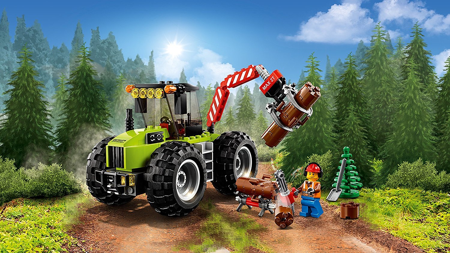 LEGO 60181 City Great Vehicles Forsttraktor