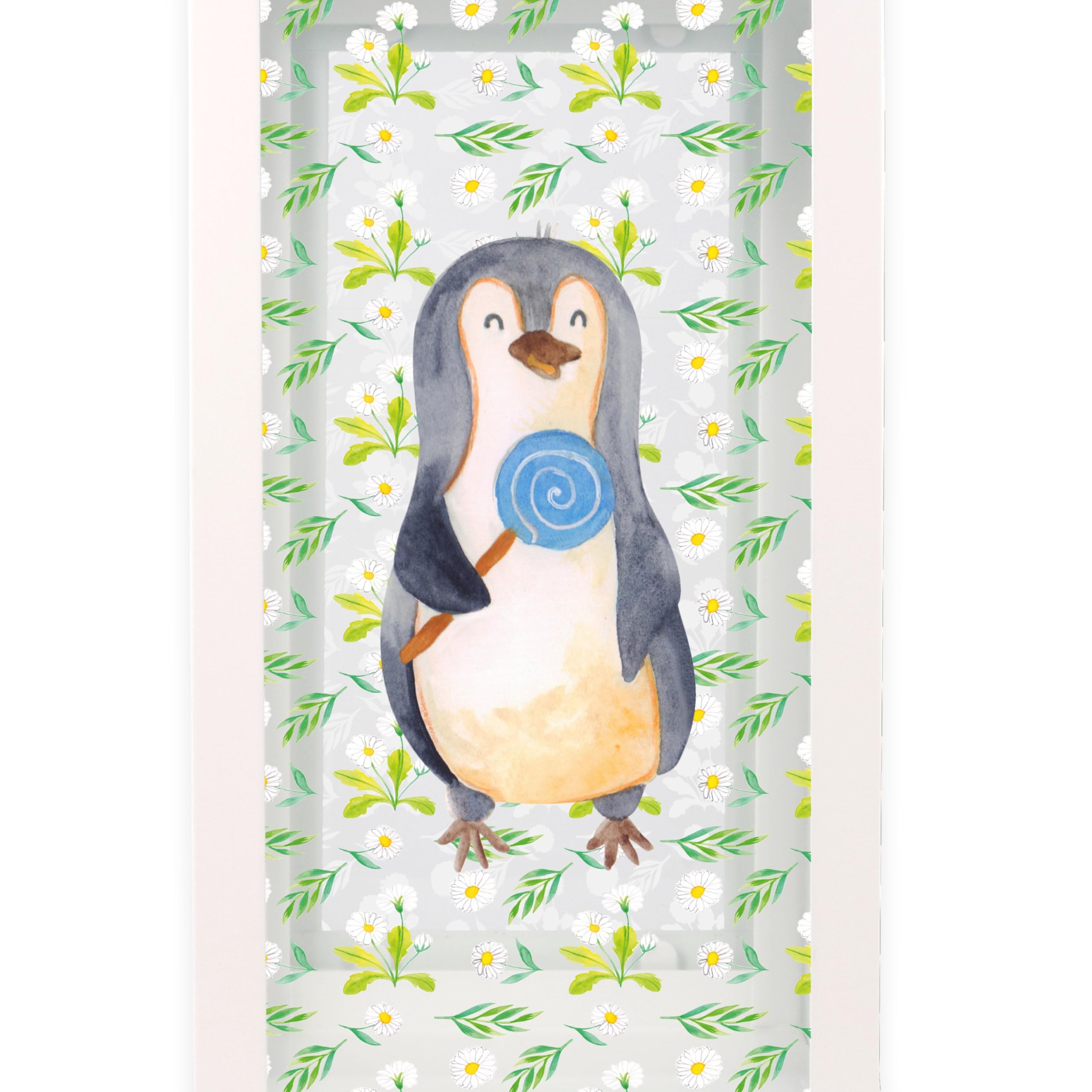 Mr. & Mrs. Panda S Deko Laterne Pinguin - 24x10cm Metall Laterne Für Garten & Zuhause