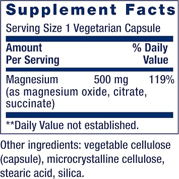 Life Extension DHEA Hormone Balance & Magnesium for Heart Health, Bone Support - 100 Tablets, 100 Capsules