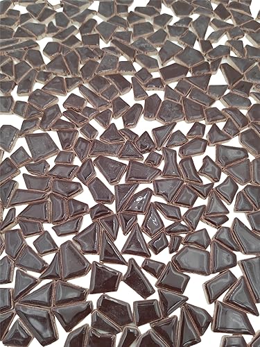 Vista 89 de Azulejos de mosaico de cerámica irregulares de 1.1 libras, piezas de mosaico, piedras para hacer mosaicos, manualidades, pasatiempos, artes